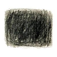 tache de texture de gribouillis de crayon noir isolé sur fond blanc vecteur