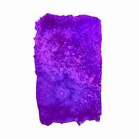 tache d'aquarelle violette vecteur