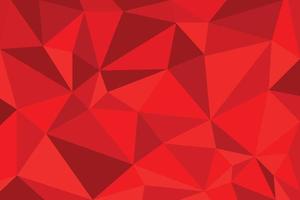 vecteur de conception de couleur rouge de fond de texture abstraite low poly