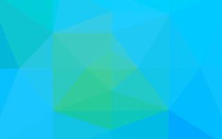 modèle polygonal vectoriel bleu clair et vert.