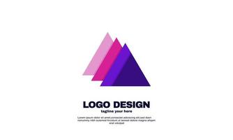 superbe identité de marque simple et accrocheuse logo d'entreprise et d'entreprise vecteur