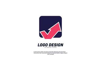 stok vector creative company finance design numérique moderne avec un design plat