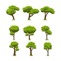 conception de vecteur d'illustration de forme d'arbre
