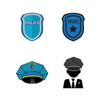 vecteur de logo de police