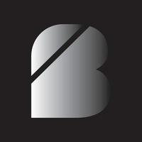 vecteur de conception de logo lettre b