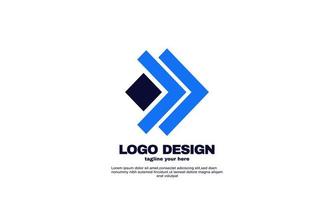 idée abstraite entreprise logo marque identité vecteur