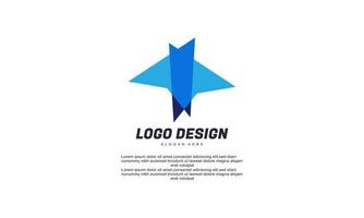 stock vector abstract creative company médias et logos d'entreprise