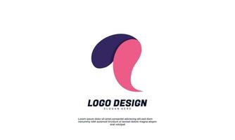 stock vector abstract creative company logo design exemples colorés
