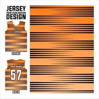 impression de maillot de conception de motif abstrait, maillot de sublimation pour le football de sports d'équipe, le basket-ball, le volley-ball, le baseball, etc. vecteur