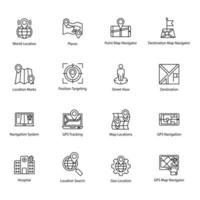 concepts de directions de localisation vecteur