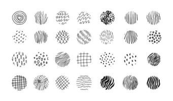 textures abstraites vectorielles organiques, vagues, points, lignes, formes. vecteur