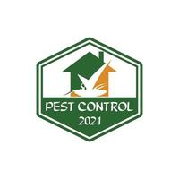 logo antiparasitaire domestique, logo insecte vecteur