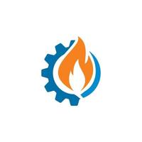logo pétrole et gaz , logo industriel vecteur