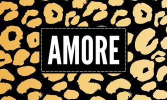 slogan amore expression graphique vecteur impression mode lettrage calligraphie