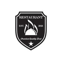 logo de restaurant, vecteur de logo alimentaire