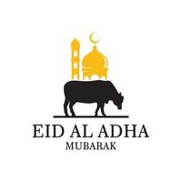 logo eid al adha, vecteur de logo islamique