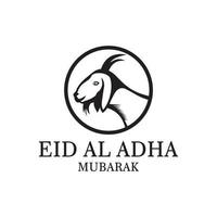 logo eid al adha, vecteur de logo islamique