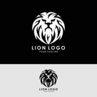 modèle de logo de lion vecteur