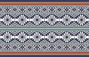 motif géométrique oriental ethnique design traditionnel pour le fond, le tapis, le papier peint, les vêtements, l'emballage, le batik, le tissu, le style de broderie d'illustration vectorielle. vecteur