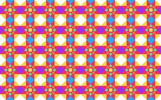 Illustration vectorielle de fond abstrait coloré géométrique sans soudure vecteur