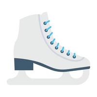 concepts de patins à glace vecteur