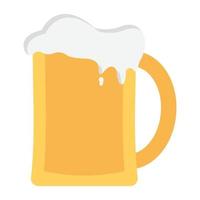 concepts de chope de bière vecteur