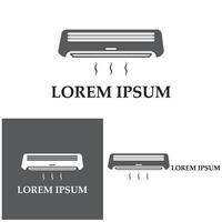 conception de vecteur d'illustration d'icône de climatiseur