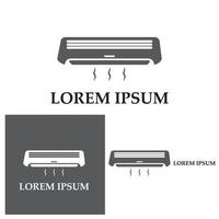 conception de vecteur d'illustration d'icône de climatiseur