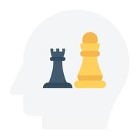 concepts d'échecs à la mode vecteur