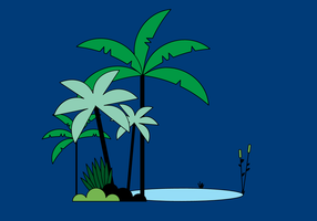 Vecteur de palmier gratuit