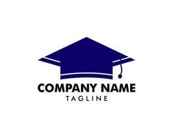 graduation cap vector logo template éléments de conception