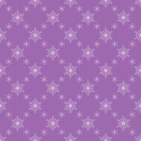 motif de flocon de neige sans couture violet vecteur