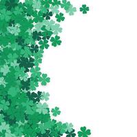 fond de joyeux saint patrick vecteur