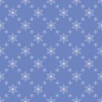 motif de flocon de neige bleu transparent vecteur