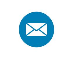 Enveloppe mail icône illustration vectorielle