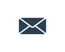 Enveloppe mail icône illustration vectorielle vecteur