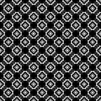 texture de motif de surface noir et blanc. bw conception graphique ornementale. ornements en mosaïque. modèle de modèle. vecteur