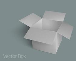illustration vectorielle de boîte vecteur
