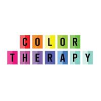 illustration vectorielle de thérapie de couleur jour vecteur