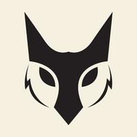 visage unique hibou logo design vecteur graphique symbole icône signe illustration idée créative