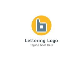 lettre b logo modèle de conception créative vecteur pro gratuit