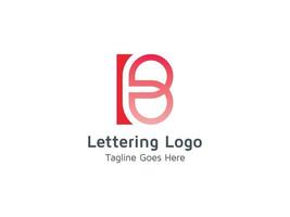 création de logo alphabet lettre b pour entreprise et entreprise vecteur pro