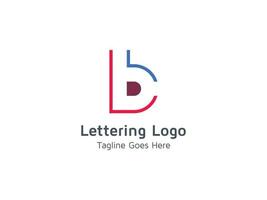 création de logo de lettre alphabet b créatif pour entreprise et entreprise vecteur pro