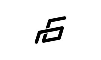 stock vector résumé lettre g logo noir couleur icône modèle de conception