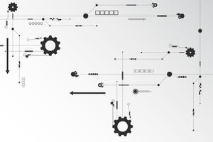 Technologie de fond de vecteur dans le concept de circuit.