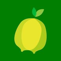 abstrait fruit citron citron vert logo symbole icône vecteur graphisme illustration idée créatif