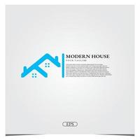 maison moderne logo premium modèle élégant vecteur eps 10