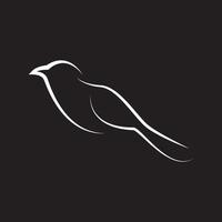 minimal mouche oiseau avale logo symbole icône vecteur conception graphique illustration idée créatif