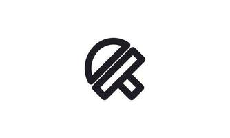 illustration abstraite entreprise logo identité corporative partie 1 vecteur