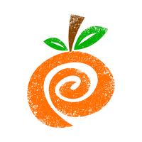 Illustration de fruits orange vecteur